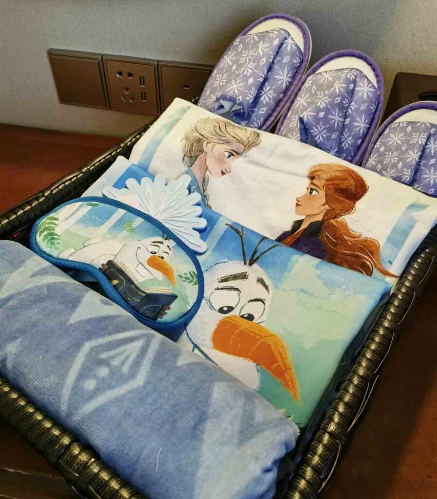 上海ディズニーランドホテル宿泊の記念品