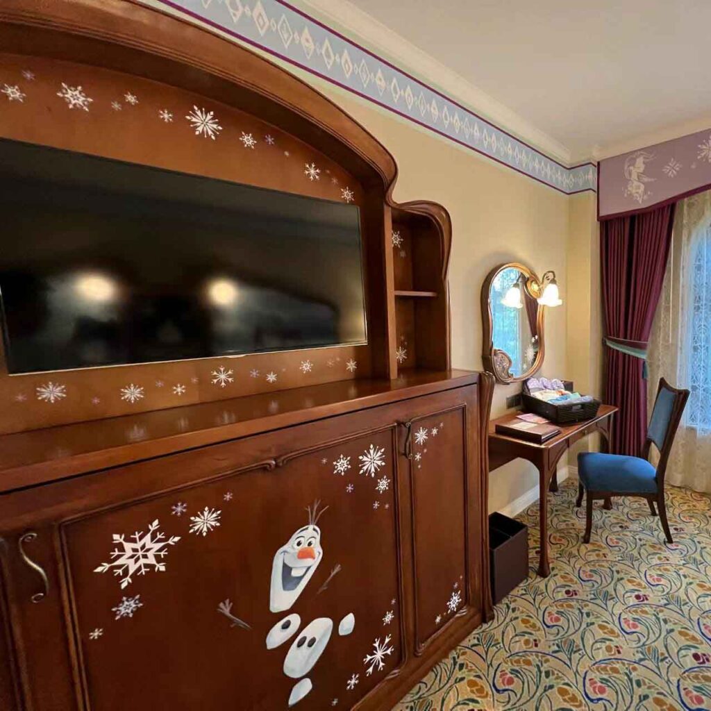上海ディズニーランドホテル：アナ雪ルーム
