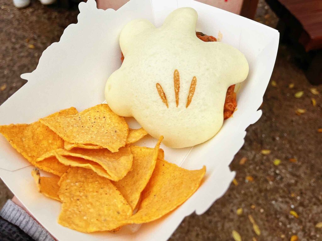 上海ディズニー:ミッキーのグローブシェイプポークパオ