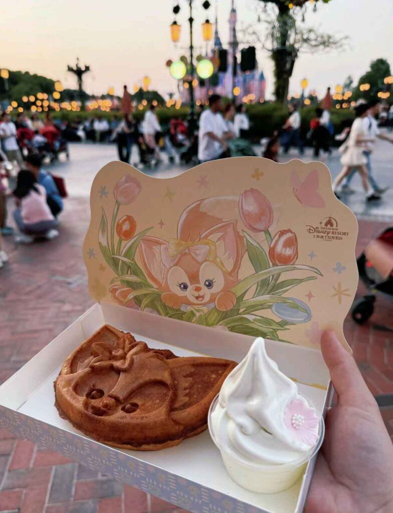 上海ディズニーランド:リーナベルのワッフル