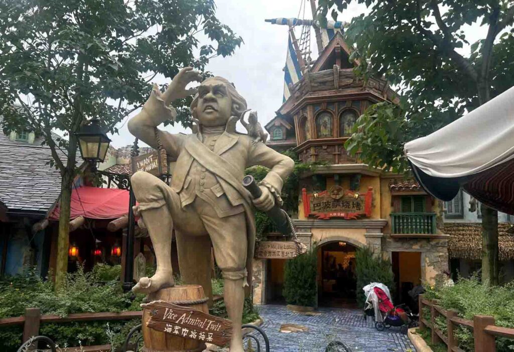 上海ディズニーランドのレストラン：バルボッサズ・バウンティ