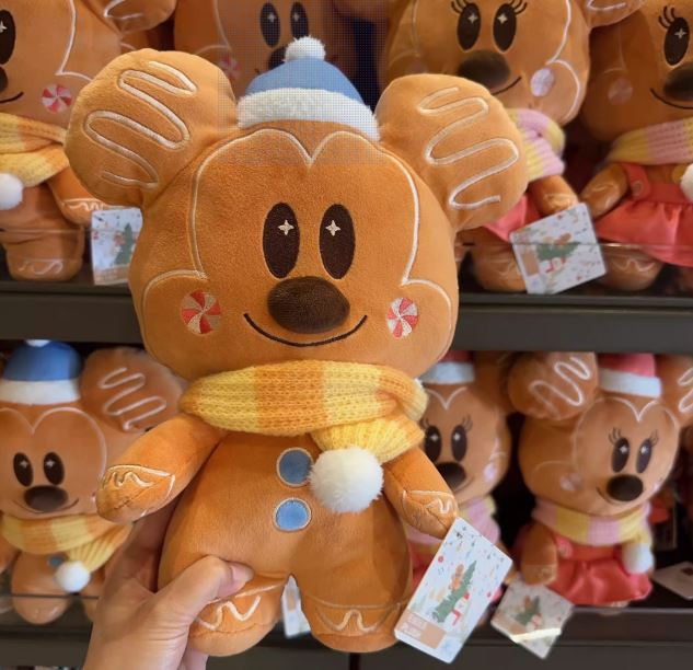 上海ディズニーランドのクリスマス限定アイテム：ジンジャーブレッドボーイデザイン