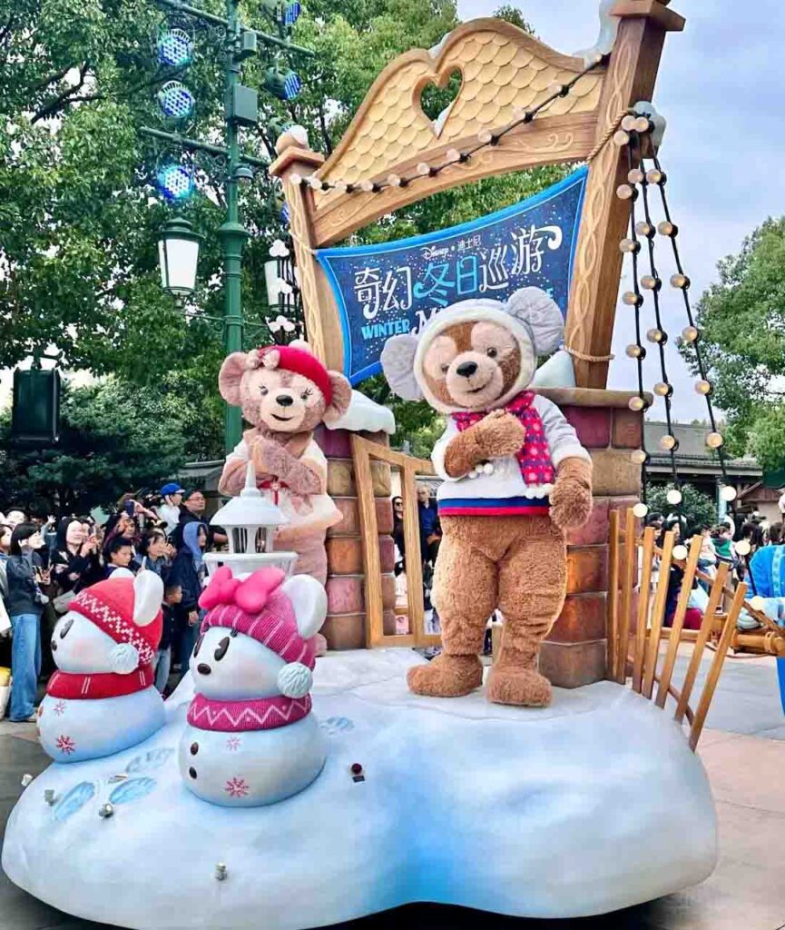 上海ディズニー：ディズニー・ウィンター・マジック・パレード