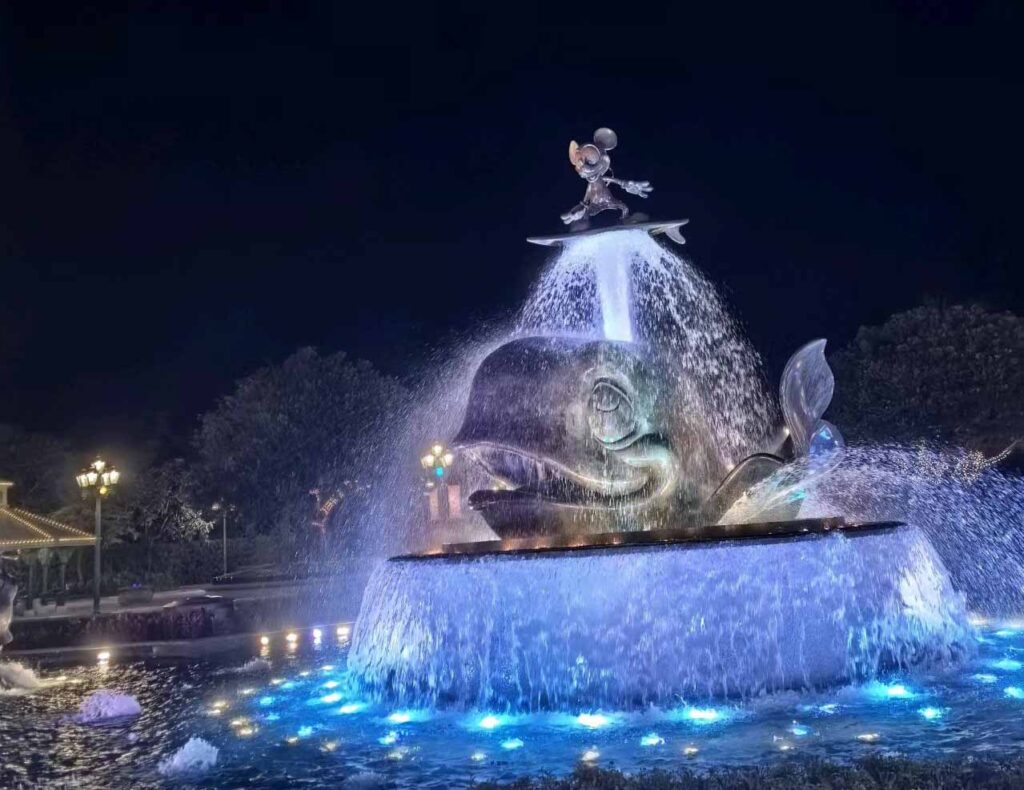 香港ディズニーランドの入り口