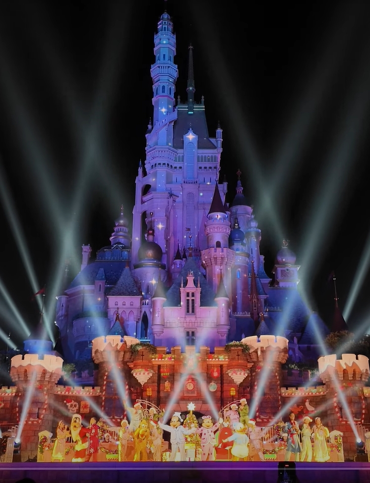 香港ディズニーランドのクリスマスイベント：ディズニー・クリスマス・ライブ・イン・コンサート！
