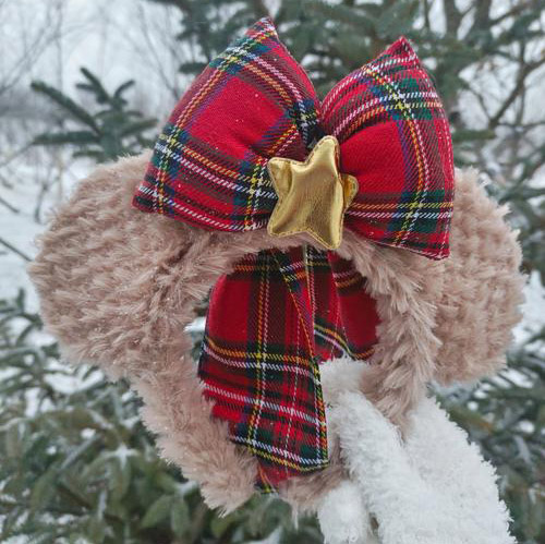 香港ディズニーランド：クリスマス限定シェリーメイのカチューシャ