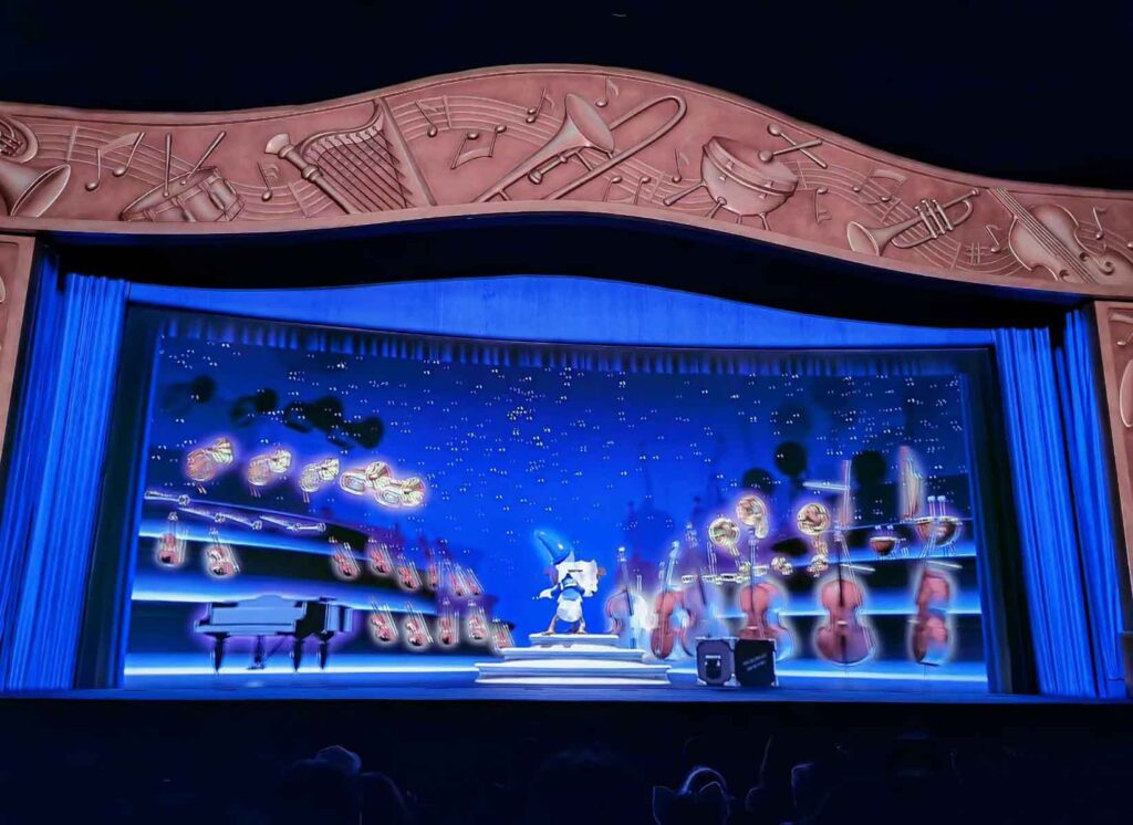 香港ディズニーランド：ミッキーのフィルハーマジック