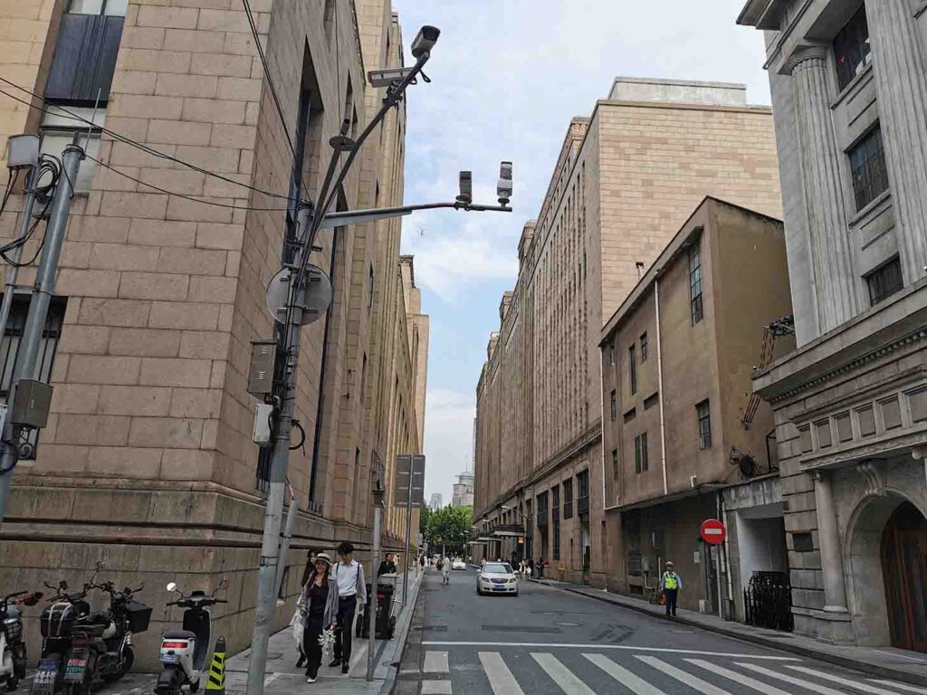 外灘（バンド）の路地