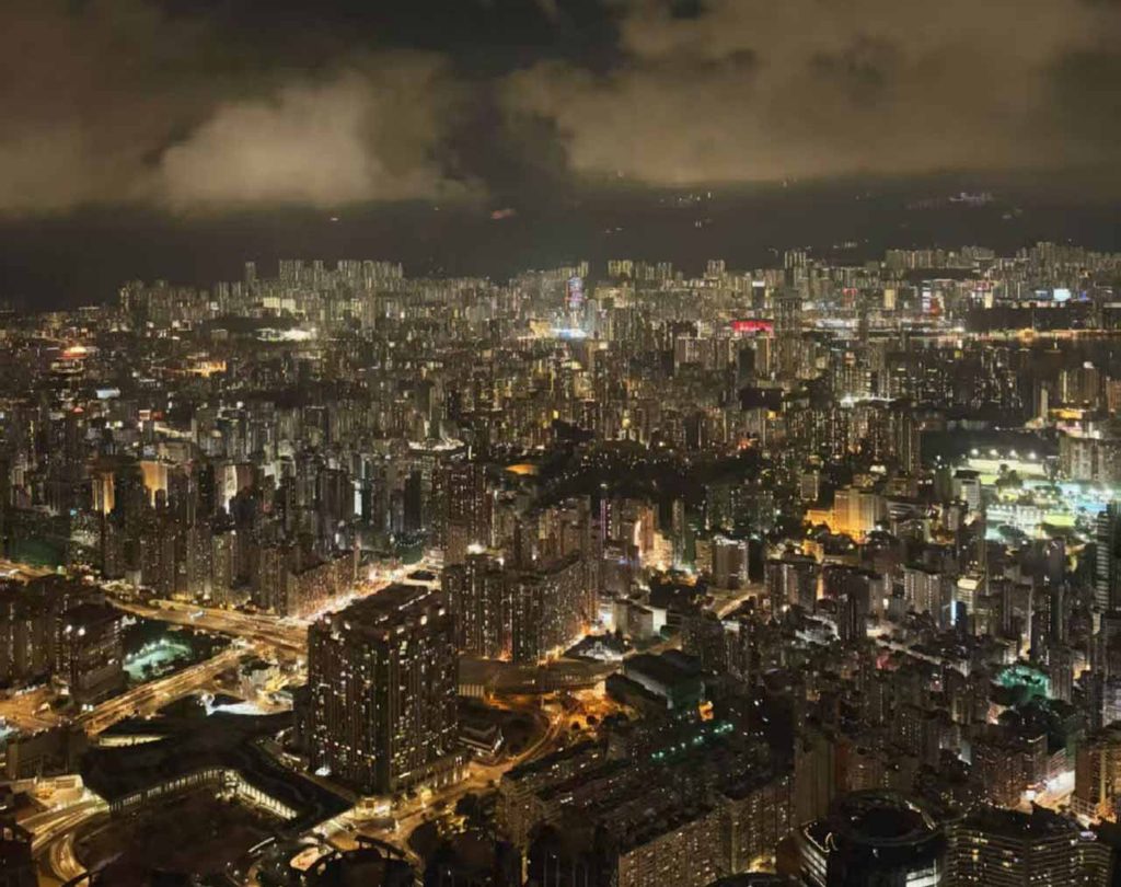 ザ・リッツ・カールトン香港から見える夜景