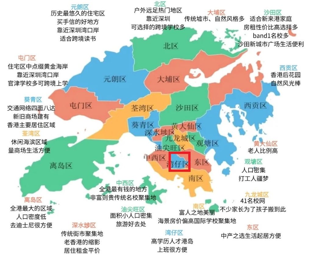 香港島のワンチャイ区